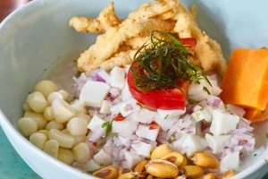 imagen del ceviche de pota