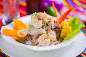 plato de ceviche mixto